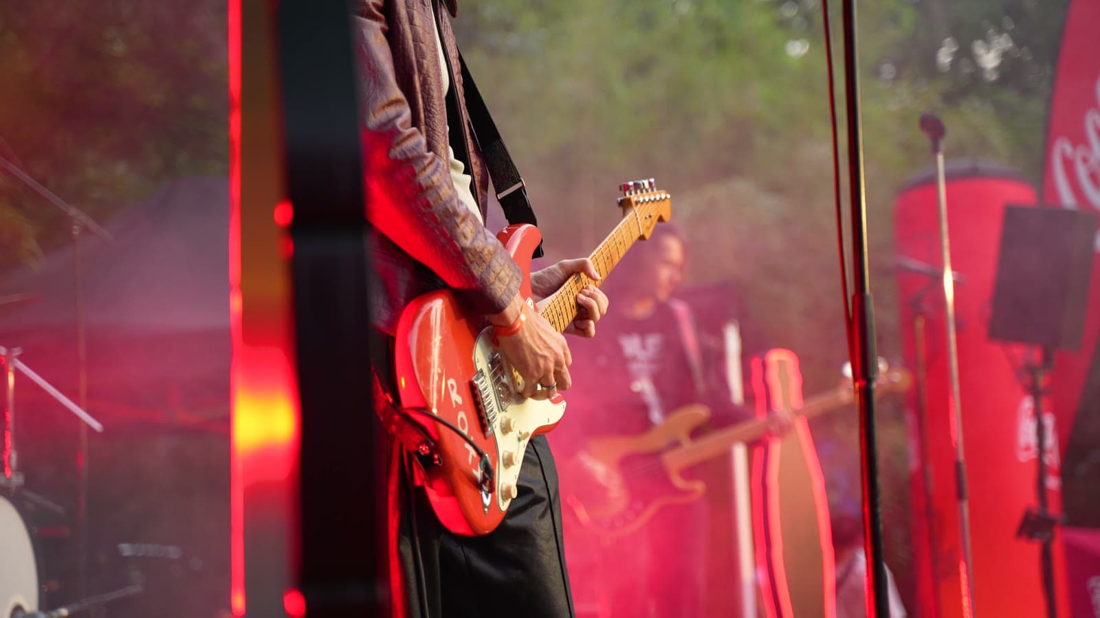 Live-Performance beim Share a Coke Event